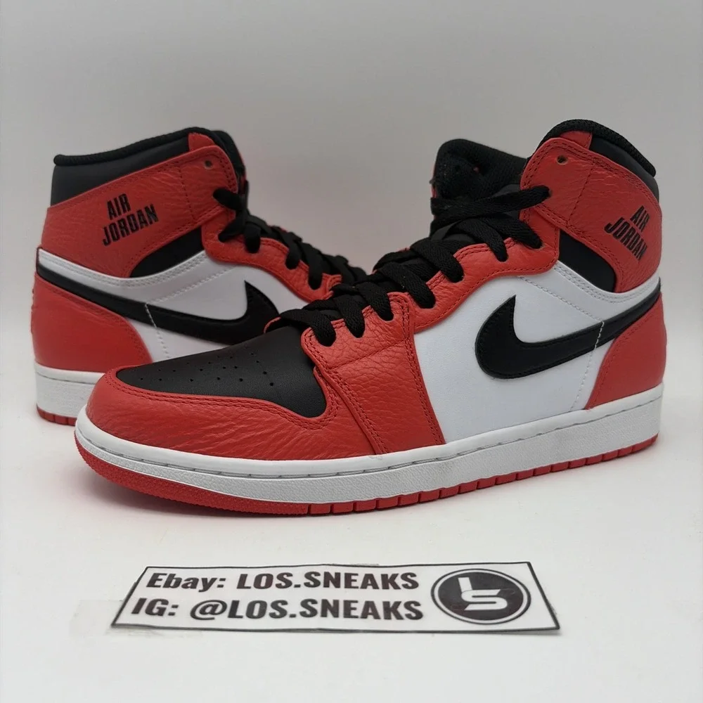 Size 9.5 - Air Jordan 1 Retro High Rare Air - Max Orange (332550-800)